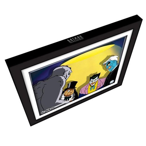 Batman: The Animated Series Almost Got 'Im #1011 Animation Cel Framed Art Print