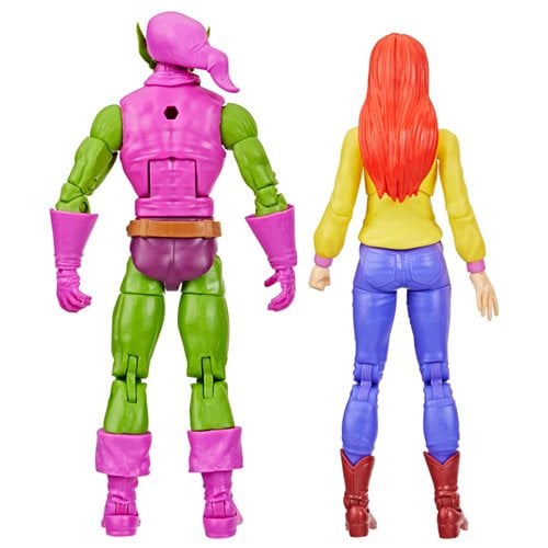 Spider-Man Marvel Legends Mary Jane Watson and Green Goblin 6-Inch Action Figures - Exclusive
