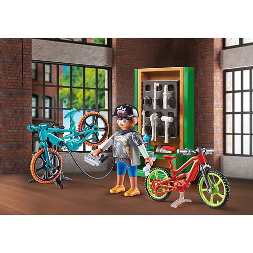 Playmobil 70674 Bike Workshop Gift Set
