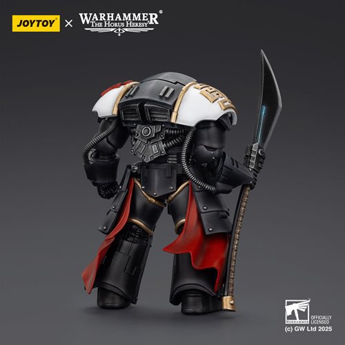 Joy Toy Warhammer The Horus Heresy White Scars Ebon Keshig Terminator 2 with Power Glaive 1:18 Scale