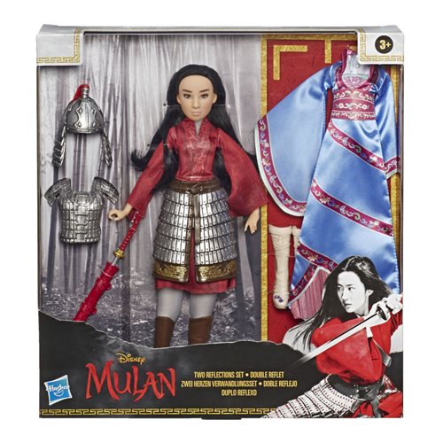 Mulan Two Reflections Fashion Doll with Two Outfits