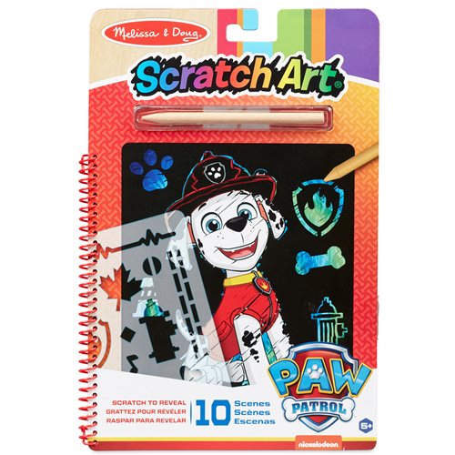 PAW Patrol Marshall Scratch Art Pad