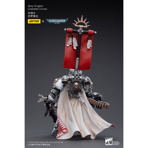 Joy Toy Warhammer 40,000 Grey Knights Castellan Crowe 1:18 Scale Action Figure