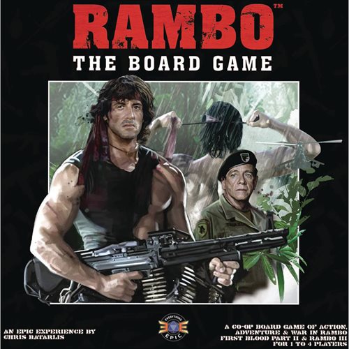Rambo First Blood Part 2 and Rambo 3 Board Game