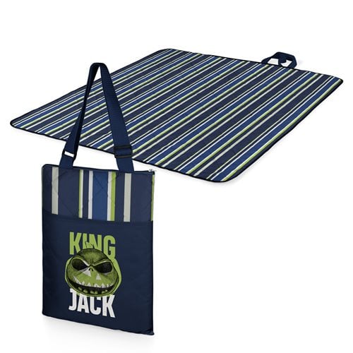The Nightmare Before Christmas Jack Skellington Vista Collection Navy Blue and Stripes Tote Outdoor