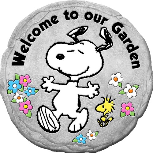 Peanuts Snoopy Welcome to Our Garden Stepping Stone
