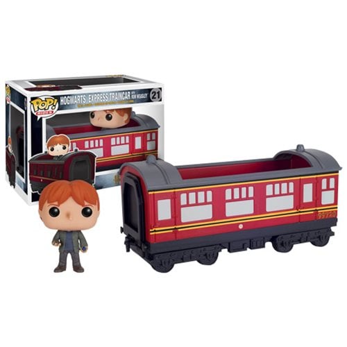 Harry Potter Hogwarts Express Vehicle with Ron Weasley Pop! Vinyl Figure