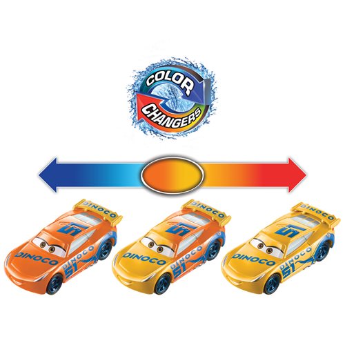 Cars Color Changers 1:55 Scale 2023 Mix 3 Case of 8