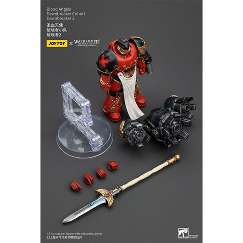 Joy Toy Warhammer The Horus Heresy Blood Angels Dawnbreaker Cohort Dawnbreaker 2 1:18 Scale Action F