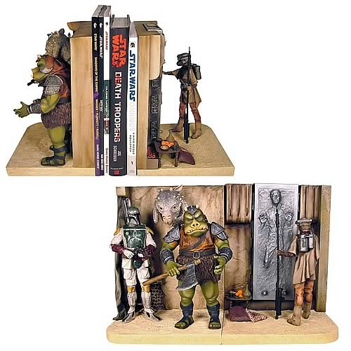 Star Wars Jabba's Palace Bookends Statue Sculpture