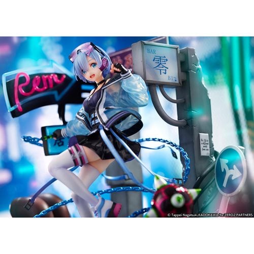 Re:Zero - Starting Life in Another World Rem Neon City Version 1:7 Scale Statue