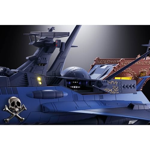 Space Pirate Captain Harlock GX-93 Space Pirate Battleship Arcadia Soul of Chogokin Vehicle