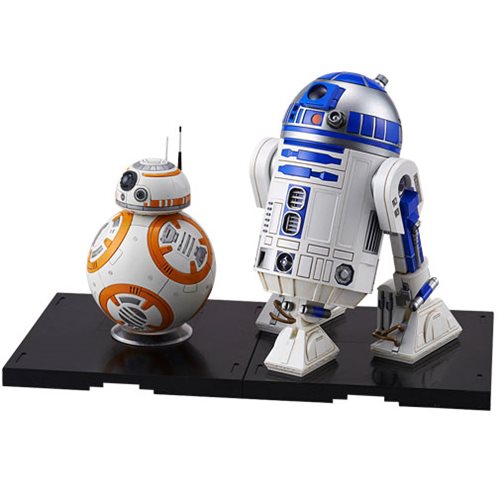 Star Wars BB-8 and R2-D2 1:12 Scale Model Kit Set