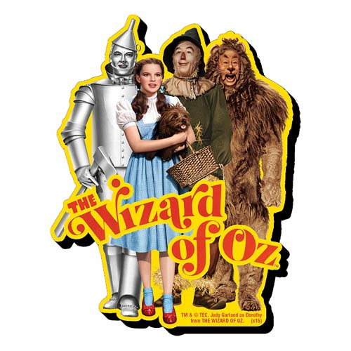 Wizard of Oz Cast Funky Chunky Magnet