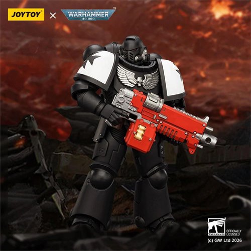Joy Toy Warhammer 40,000 Black Templars Intercessor 1:18 Scale Action Figure