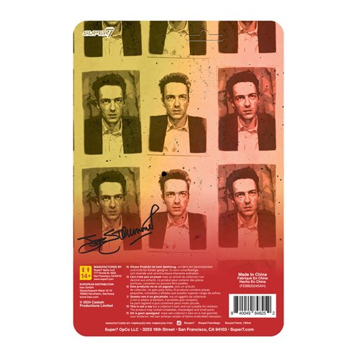 Joe Strummer (W2) 3 3/4-Inch ReAction Figure