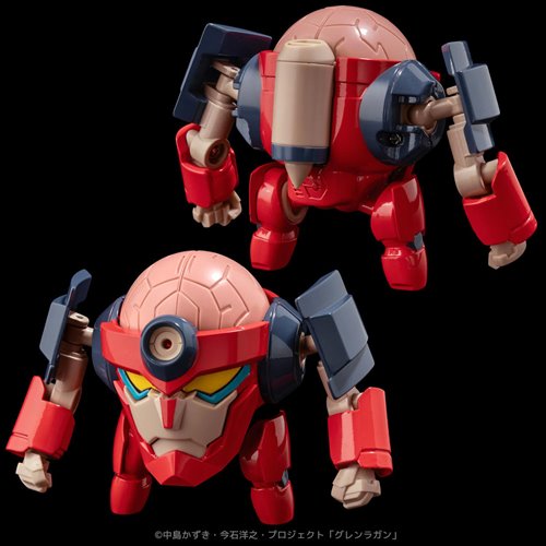 Tengen Toppa Gurren Lagann Metal Compact Lagann Action Figure
