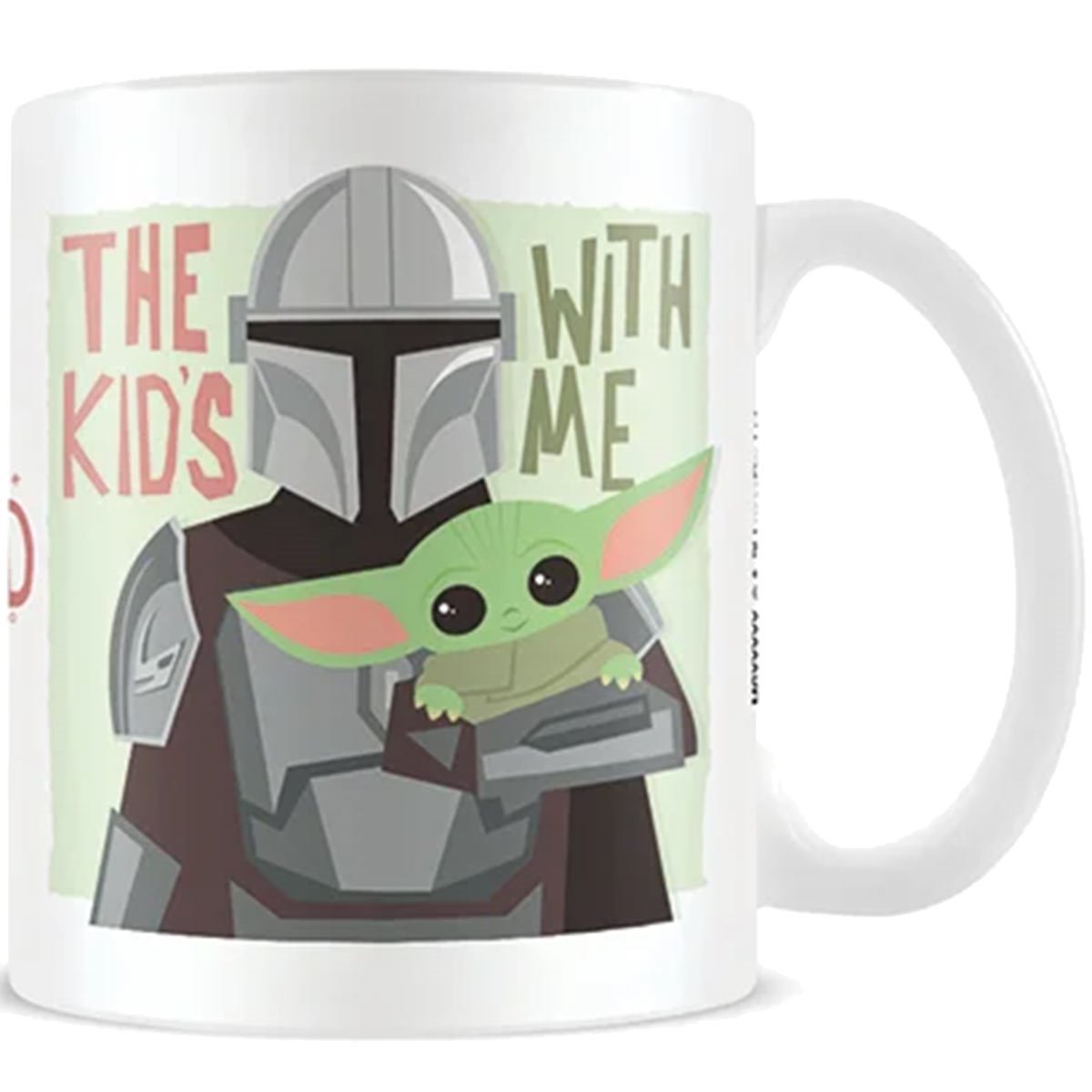 Star Wars: The 11 Mandalorian The Me Kid\'s Mug oz. With