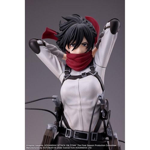 Attack on Titan: The Final Season Mikasa Ackerman Oshi Works Statue
