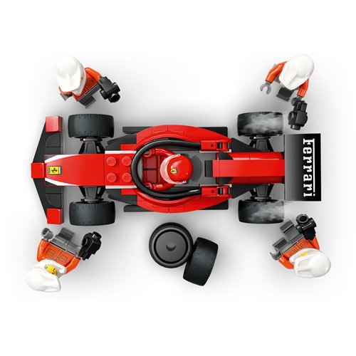 LEGO City 60443 F1 Pit Stop & Pit Crew with Ferrari Car