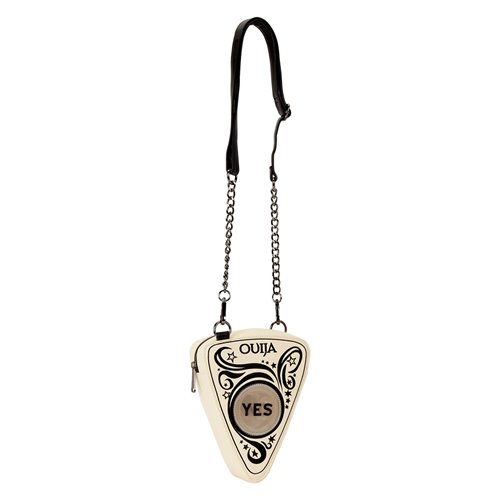 Ouija Planchette Glow-in-the-Dark Figural Crossbody Bag