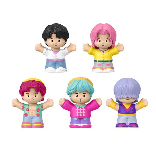 KPop Demon Hunters Saja Boys Little People Collector Figure Set