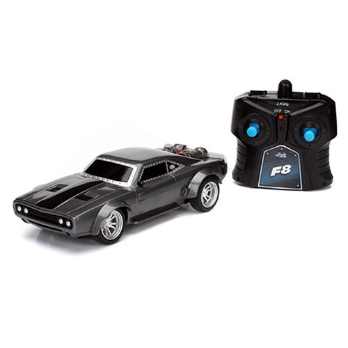 Fast and the Furious 8 Dom's Ice Charger 7 1/2-Inch RC Vehicle