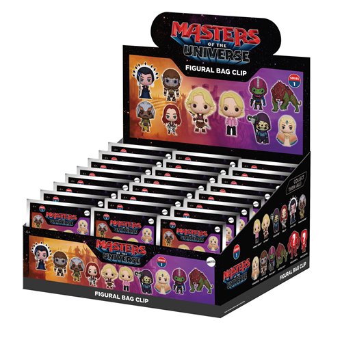 Masters of the Universe (2025 Movie) 3D Foam Bag Clip Display Case of 24