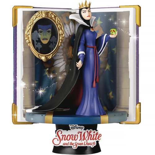 Snow White and the Seven Dwarfs Disney Story Book Series Evil Queen Grimhilde D-Stage DS-118 6-Inch Statue