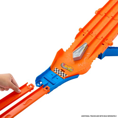 Hot Wheels Monster Trucks Racedown Destruction Playset