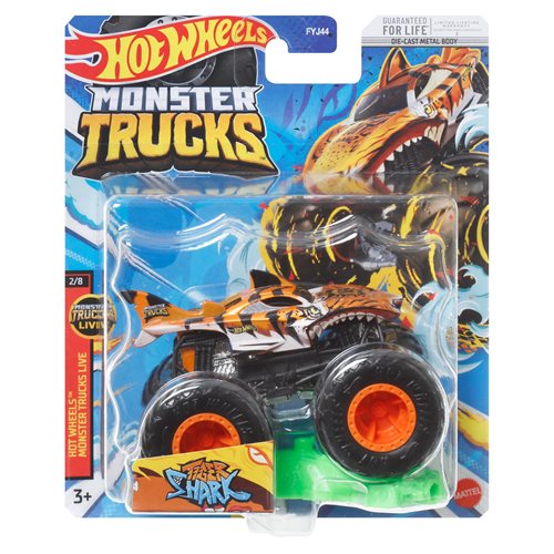 Hot Wheels Monster Trucks 1:64 Scale Vehicle 2023 Mix 2 Case of 8