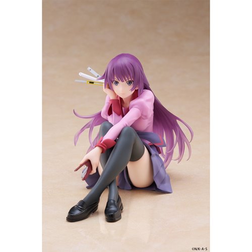 Monogatari Hitagi Senjougahara Desktop Cute Statue