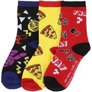 Five Nights at Freddy's Version 2 Youth Crew Sock 3-Pack