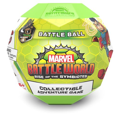 Marvel Battleworld Rise of the Symbiotes Series 4 Battle Ball 9-Inch Display Case of 16