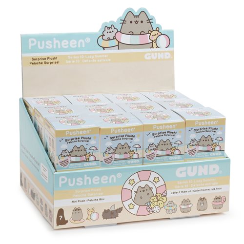 Pusheen the Cat Blind Box Series 10 Plush Random 4-Pack