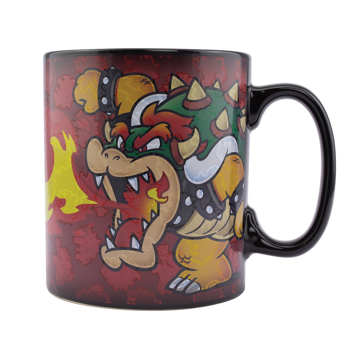 Details about   Super Mario Bowser Heat-Change Mug 