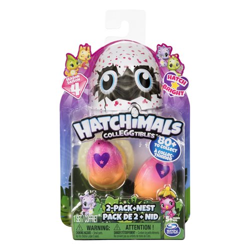 Hatchimals CollEGGtibles 2-Pack with Nest Season 4