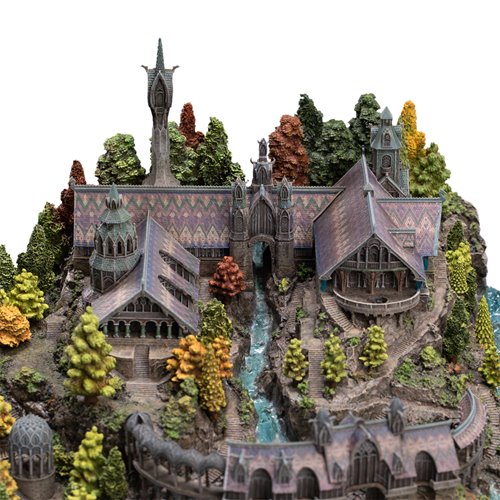 The Lord of the Rings Trilogy Rivendell Environment Statue