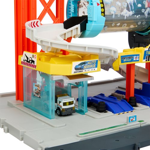 Matchbox Spin Cyclone Car Wash Playset