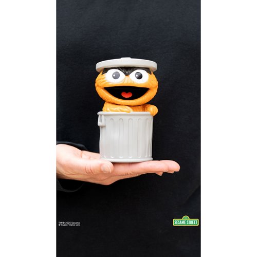 Sesame Street Oscar the Grouch (Orange) FUN! FUN! Vinyl Figure