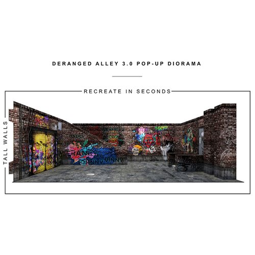 Deranged Alley 3.0 Pop-Up 1:18 Scale Diorama