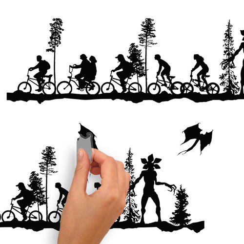 Stranger Things Forest Scene Peel and Stick Wall Decals