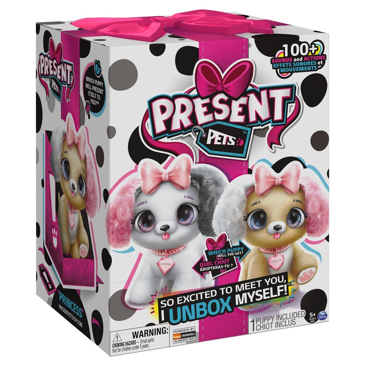  Present Pets, Fancy Puppy Interactive Surprise Plush