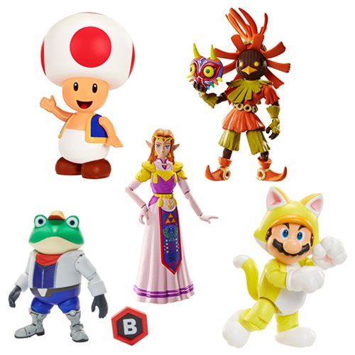 World Of Nintendo 4 Inch Action Figure Wave 7 Case