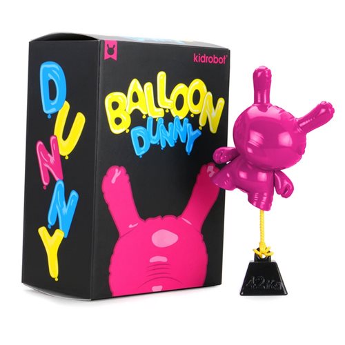 Balloon Magenta Dunny by Wendigo Toys 8-Inch Dunny
