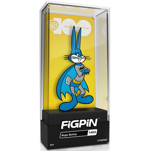 WB 100 Bugs Bunny as Batman FiGPiN Classic 3-Inch Enamel Pin