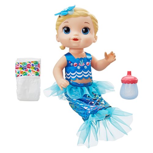 Baby Alive Shimmer ‘n Splash Mermaid Doll - Blonde Hair