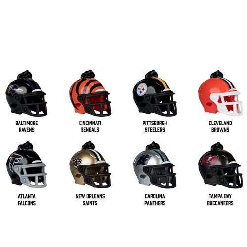 NFL McFarlane SportsPicks Helmets Series 1 Backpack Clips Blind Bag Case of 24