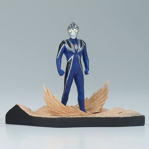 Ultraman Gaia Ultraman Agul Special Effects Stagement Mini-Figure