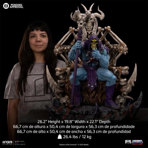 Masters of the Universe Skeletor on Throne 1:3 Prime 10th Anniversary Scale Limited Edition Statue
